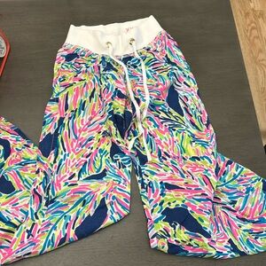 Lilly Pulitzer wide leg pant (the beach pant) size xxs
